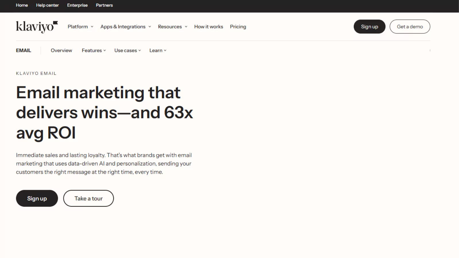 klaviyo-email-marketing-features