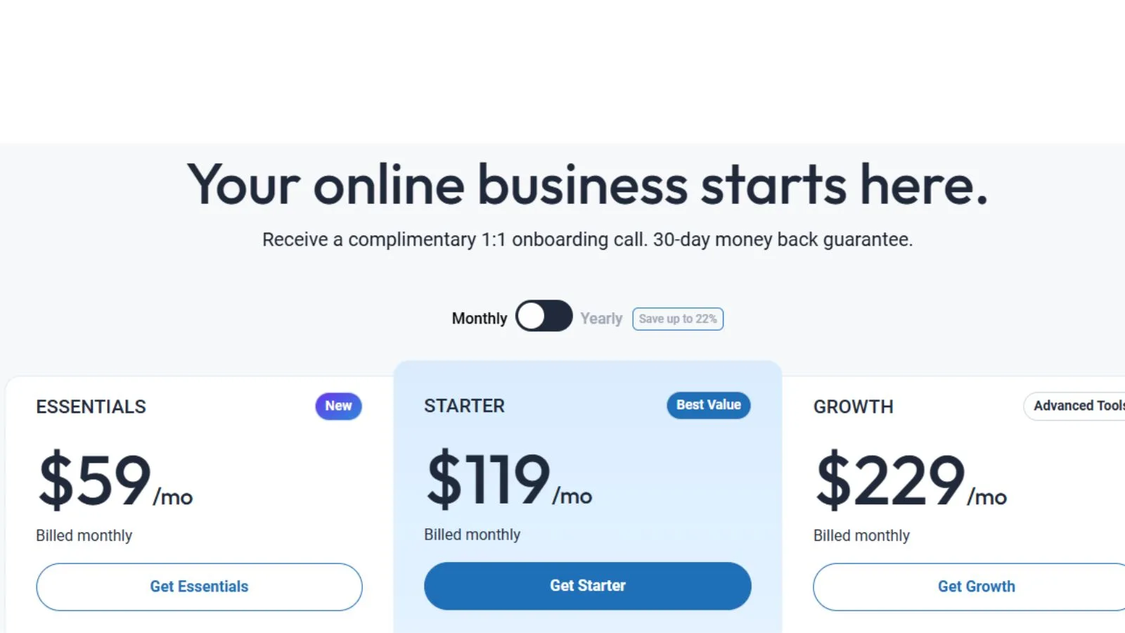 pricing pricing